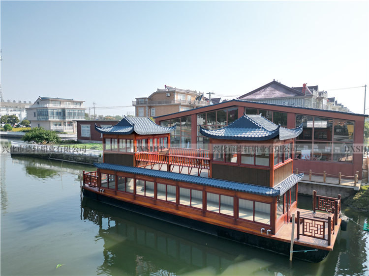 18米水上餐飲畫(huà)舫船