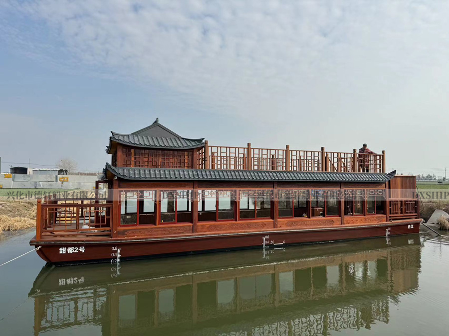 20米電動(dòng)畫(huà)舫船
